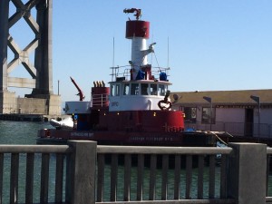 A tug boat