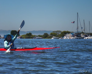 Me in my new kayak